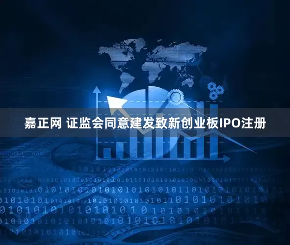 嘉正网 证监会同意建发致新创业板IPO注册